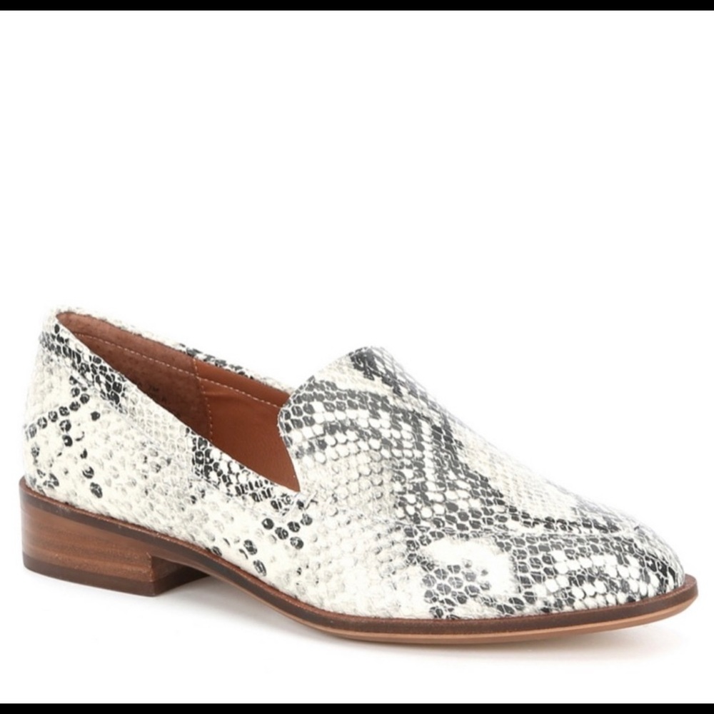 Chelsea & Violet snake skin loafer